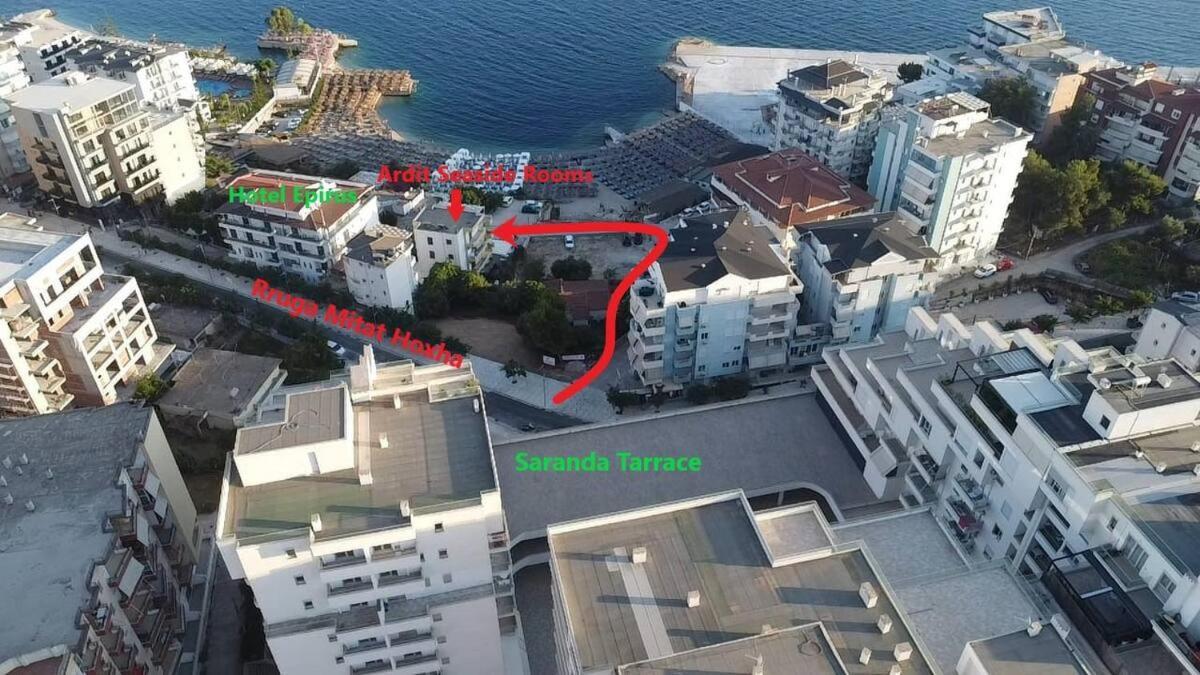 Ardit Seaside Rooms Sarandë Eksteriør bilde